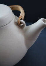 Load image into Gallery viewer, 1960s Finnish Design: GA3 Arabia Pottery Teapot in Matte White. Designed by Ulla Procope
