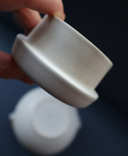 Load image into Gallery viewer, 1960s Finnish Design: GA3 Arabia Pottery Teapot in Matte White. Designed by Ulla Procope
