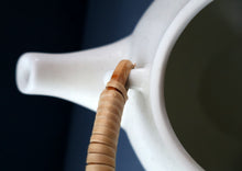 Load image into Gallery viewer, 1960s Finnish Design: GA3 Arabia Pottery Teapot in Matte White. Designed by Ulla Procope
