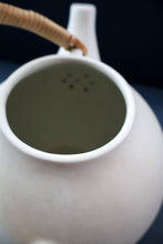 Load image into Gallery viewer, 1960s Finnish Design: GA3 Arabia Pottery Teapot in Matte White. Designed by Ulla Procope
