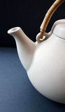 Load image into Gallery viewer, 1960s Finnish Design: GA3 Arabia Pottery Teapot in Matte White. Designed by Ulla Procope
