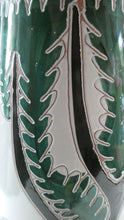 Load image into Gallery viewer, VERY LARGE Vintage 1950s / 60s NORWEGIAN Vase with Deer Decoration by Elle Pottery
