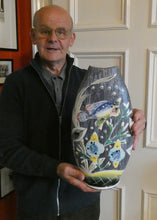 Load image into Gallery viewer, LARGE Vintage SWEDISH 1960s Vase Probably by Sigbritt Hultman for Tilgmans Keramik
