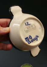 Load image into Gallery viewer,  Bough Pottery ART DECO Ceramic Quaich and Matching Underplate. Painted by Elizabeth Amour
