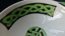 Load image into Gallery viewer, Bough Pottery Ceramic Quaich. RARE Scottish Celtic Knotwork Decoration
