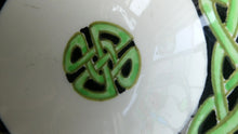 Load image into Gallery viewer, Bough Pottery Ceramic Quaich. RARE Scottish Celtic Knotwork Decoration
