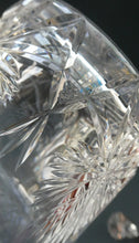 Load image into Gallery viewer, EDINBURGH CRYSTAL. Vintage 1980s Mallet Shape Whisky Decanter STAR OF EDINBURGH Pattern
