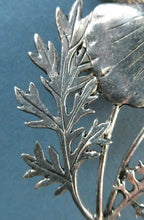 Load image into Gallery viewer, COSTUME JEWELLERY. Vintage WELSH 1998 Silver Plate on Pewter MASJ Poppy Brooch
