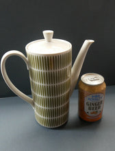 Load image into Gallery viewer,  1970s Seltmann Weiden Bavaria Coffee Set with Green Stripes Pattern
