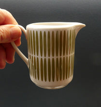 Load image into Gallery viewer,  1970s Seltmann Weiden Bavaria Coffee Set with Green Stripes Pattern
