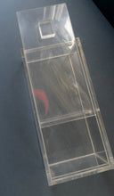 Load image into Gallery viewer, Vintage Mid Century Clear Lucite Perspex Large Trinket Box
