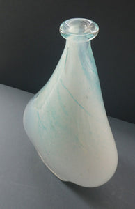 Vintage 1980s Scottish Art Glass Vase by John Lawrie (Edinburgh College of Art / Juniper Green Glass Workshop)