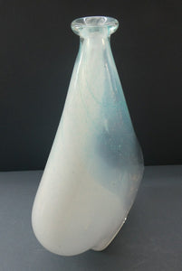 Vintage 1980s Scottish Art Glass Vase by John Lawrie (Edinburgh College of Art / Juniper Green Glass Workshop)