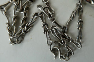 Large ANTIQUE Scottish Silver Pendant with Iona Cross Motif. Glasgow Hallmark Gilmore & Watson 1919