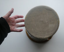 Load image into Gallery viewer, Antique Buchan Pottery Large Stoneware 12 lb. Storage Crock. MUSSELBURGH
