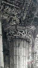 Load image into Gallery viewer, ANTIQUE PRINT. Original Etching by Hedley FITTON. Entitled ROSSLYN CHAPEL. Pencil Signed
