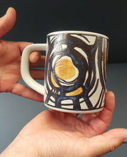 Load image into Gallery viewer, LARGE Royal Copenhagen Faience Annual Mug for the Year 1973
