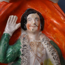 Load image into Gallery viewer, Antique 1860s Staffordshire Figurine. The Actor David Garrick as Richard III
