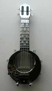 Rare 1950s Vintage JAPANESE Decanter in the Shape of a Banjo. MUSICAL