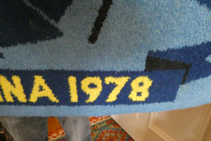 1978 World Cup. Scotland Argentia Souvenir Wool Fireside Rug