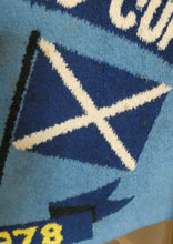 Load image into Gallery viewer, 1978 World Cup. Scotland Argentia Souvenir Wool Fireside Rug
