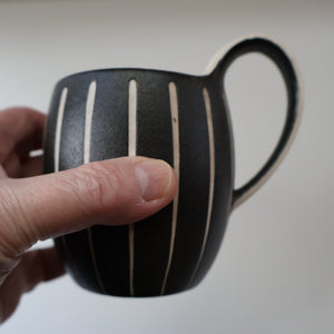 Rare 1950s Denby TIGO WARE Coffee Pot, Mug & Jug by TIBOR REICH. With Original Paper Labels