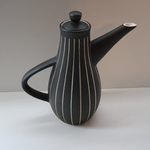 Load image into Gallery viewer, Rare 1950s Denby TIGO WARE Coffee Pot, Mug &amp; Jug by TIBOR REICH. With Original Paper Labels
