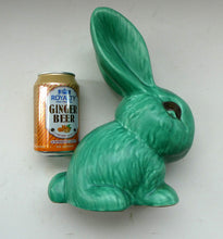 Load image into Gallery viewer, 1930s LARGEST Sylvac Green Rabbit No. 1028 10 1/2 inches
