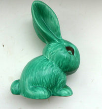 Load image into Gallery viewer, 1930s LARGEST Sylvac Green Rabbit No. 1028 10 1/2 inches
