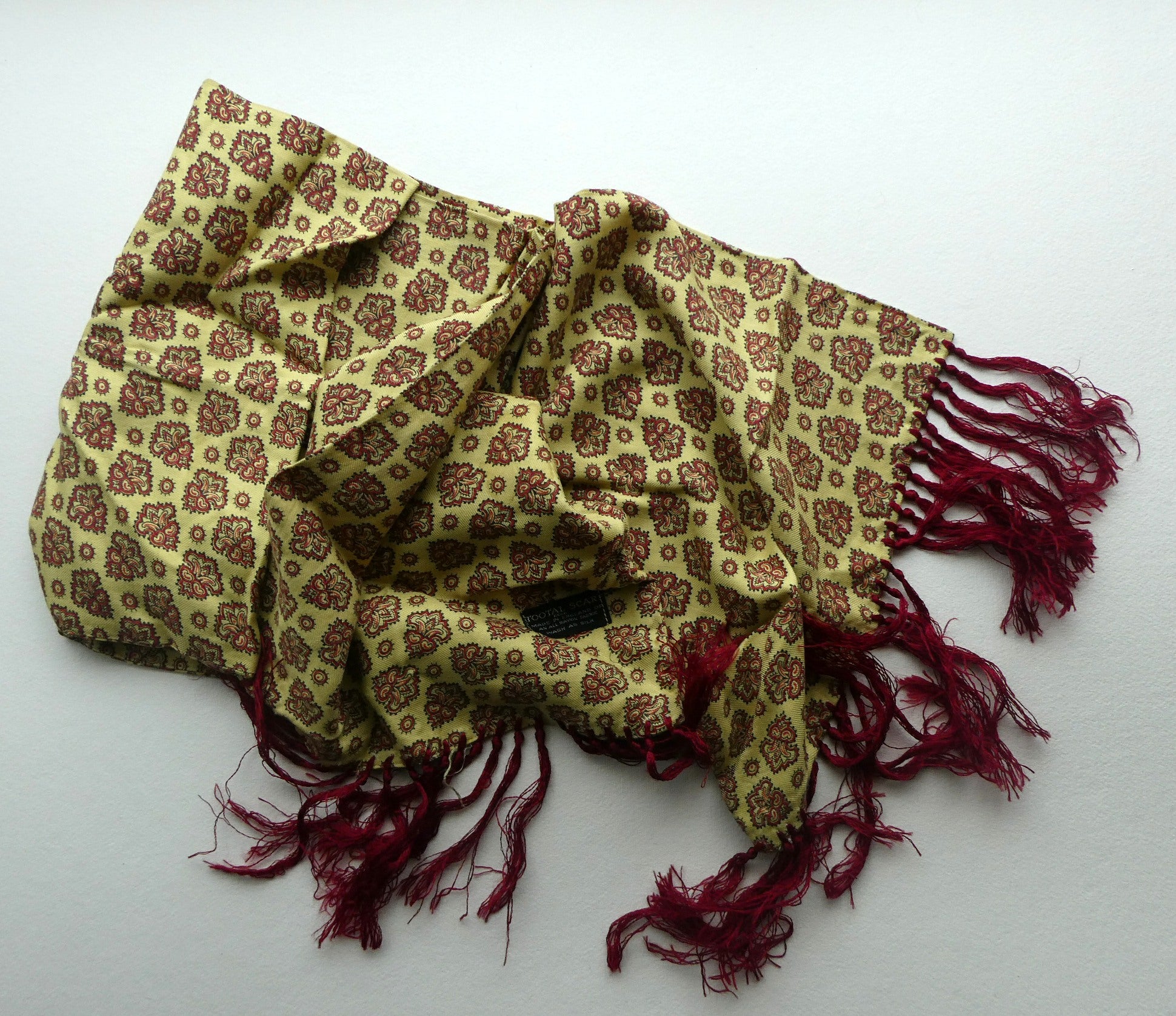 60s vintage TOOTAL scarf mod Englandストール お礼や感謝