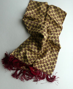 Original Vintage Tootal All Rayon Scarf / Cravat