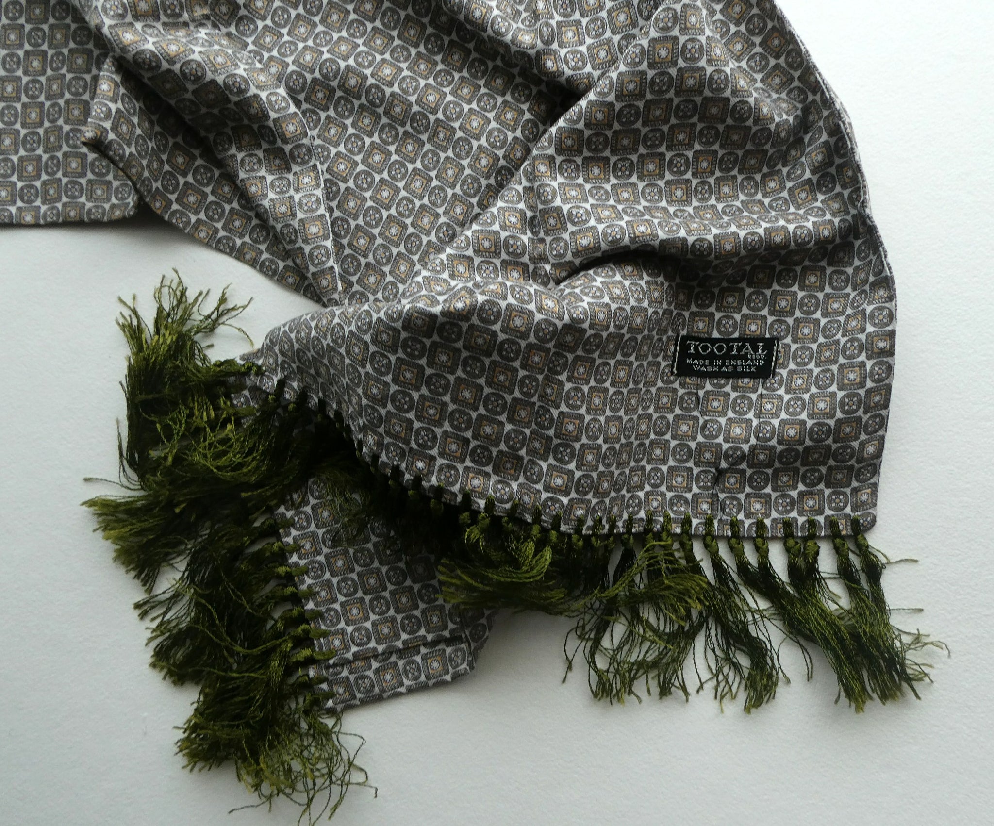 60s vintage TOOTAL scarf mod Englandストールファッション