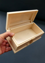 Load image into Gallery viewer, 1930s ART DECO Heavy Early Plastic Cigar or Cigarette Box by Buttner Pipe Company
