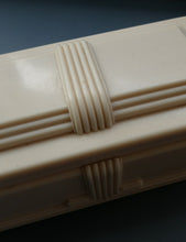 Load image into Gallery viewer, 1930s ART DECO Heavy Early Plastic Cigar or Cigarette Box by Buttner Pipe Company
