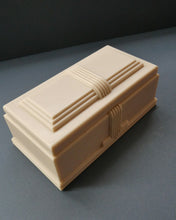 Load image into Gallery viewer, 1930s ART DECO Heavy Early Plastic Cigar or Cigarette Box by Buttner Pipe Company
