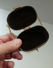 Load image into Gallery viewer, Collectable PAIR of Vintage 1930s Indian Brass and Copper Hanging Pillow Shape Purses
