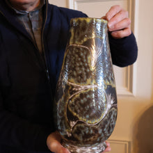 Load image into Gallery viewer, DANISH POTTERY. Large 1950s Soholm Pottery Sculpture Vase. Signed by Svend Aage Jensen. 13 1/4 inches
