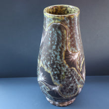 Load image into Gallery viewer, DANISH POTTERY. Large 1950s Soholm Pottery Sculpture Vase. Signed by Svend Aage Jensen. 13 1/4 inches
