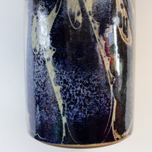 Load image into Gallery viewer, STUDIO POTTERY. Very Tall Vase with Abstract Floral Motifs. Crich Pottery (Diana Worthy)
