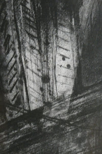 1988 Jo Ganter Contemporary Scottish Art Etching and Drypoint Piranesi 