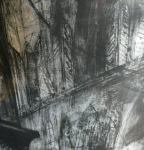 Load image into Gallery viewer, 1988 Jo Ganter Contemporary Scottish Art Etching and Drypoint Piranesi 
