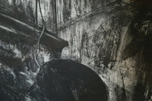 Load image into Gallery viewer, 1988 Jo Ganter Contemporary Scottish Art Etching and Drypoint Piranesi 
