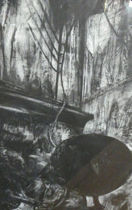 1988 Jo Ganter Contemporary Scottish Art Etching and Drypoint Piranesi 