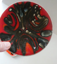 Load image into Gallery viewer, PAIR of 1970s Poole DELPHIS Dishes. Both Abstract Designs by Carol Cutler
