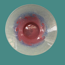 Load image into Gallery viewer, SCOTTISH GLASS. Fabulous Scottish VASART Shallow Bowl with Rim. 9 3/4 inches diameter
