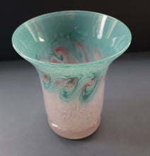 Load image into Gallery viewer, SCOTTISH GLASS by VASART. Fine 1950s Large Art Glass Vase. 7 inches in height
