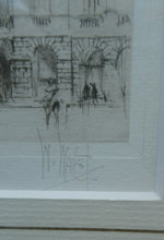 Load image into Gallery viewer, SCOTTISH ART. William Walcot (1874 - 1943) Parliament Square, Edinburgh. Pencil Signed
