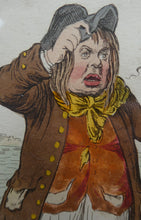 Load image into Gallery viewer, James Gillray Georgian Print. Opening of the Budget 1796
