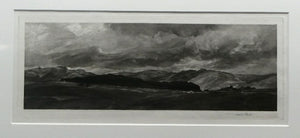 ORIGINAL SIGNED Frank Short Mezzotint. Shap Fell, Cumberland. ARTIST'S PROOF