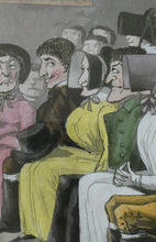 Load image into Gallery viewer, Extremely Rare GEORGIAN Print Entitled &quot;A Missionary Society Meeting&quot;. Published 1826
